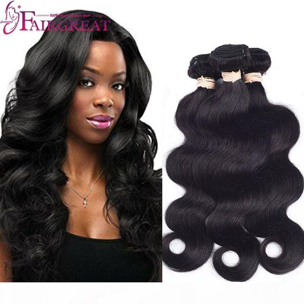 

8-28inch brazilian body wave human hair weaves 100% unprocessed brazilian human hair extensions 3bundles brazilian human hair weave bundles, Black