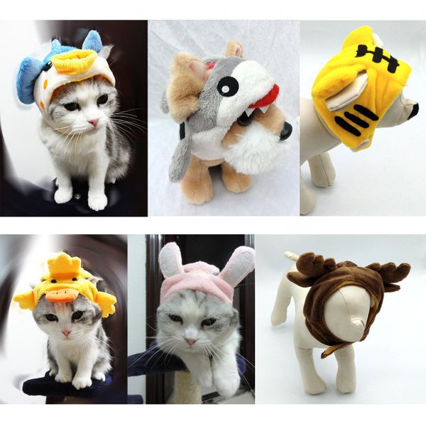 

factory pricepet lion elk sun flower head cover birthday bichon dog teddy bunny earmuffs cat hat headwear