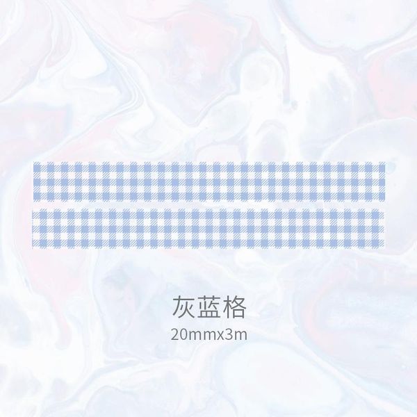 

elegant color lattice collage cloth pet hand account tape lattice transparent waterproof sticker diy hand account decoration wmtffq