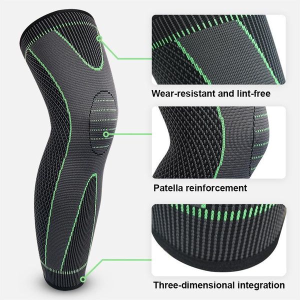 

elbow & knee pads 2pcs 3d pressurized fitness running cycling support braces elastic nylon sport compression pad sleeve for basketball1, Black;gray