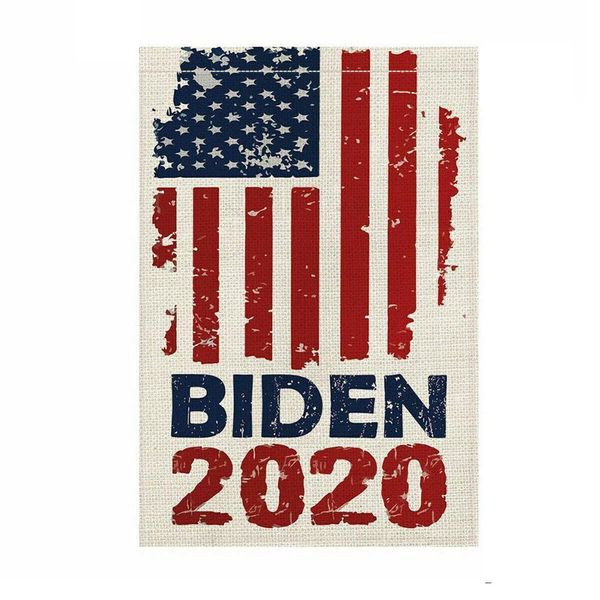 

2020 biden садовые флаги для президента двухстороннего газона для двора открытый баннер украшения ткани i1j4 jllovb