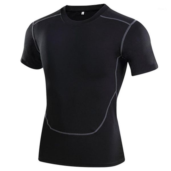 

running jerseys 2021 men's t-shirt quick-drying t-shirts for fitness gym short-sleeved shirts sportswear training1, Black;blue