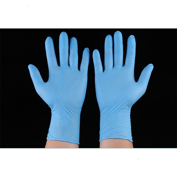 

anti-skid rubber disposable cleaning gloves powder latex exam convenient dispenser nitrile glove 1lot=100piece vt02