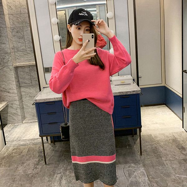 

2021 new single/2 female fashion set cardigans for women loose and thin professional woman sweaters define fall reduct bem1, White