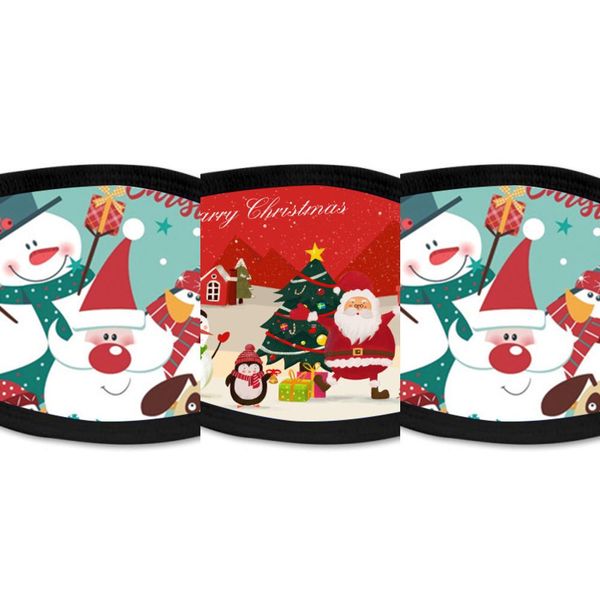 

face kid christmas 1772 cover xmas printed face fashion masks fog anti mouth breathable dust masks snowflake washable reusable 2 qfud