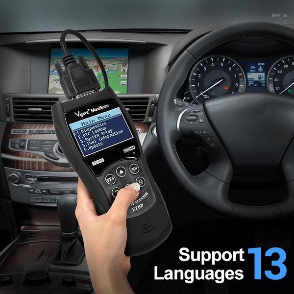

code readers & scan tools diagnostic tool vs890 auto scanner vgate obd2 can-bus fault car reader vs 890 multi-languages better elm327 ad3101