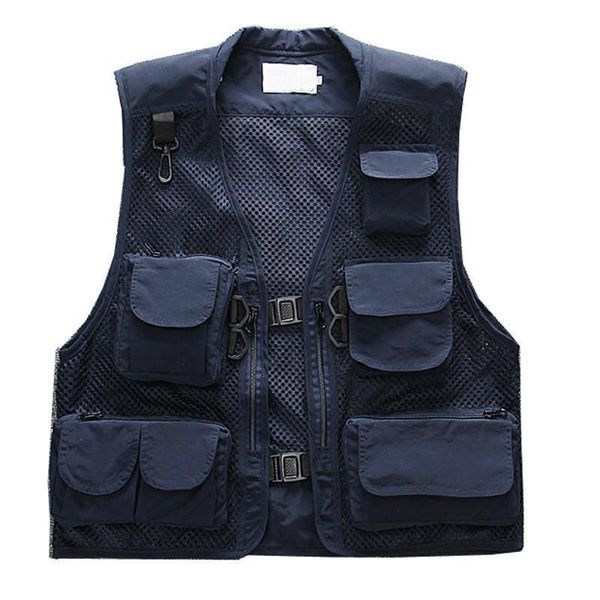 

2020 men's fishing vest v-neck collar pgraphy vest outdoor casual vest male summer outdoor multifunctional drop shipping, Black;white