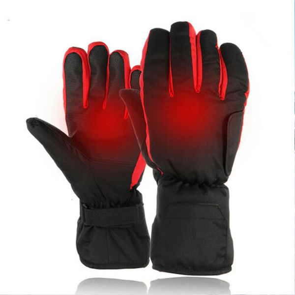 

case gloves heated winter battery handback keep warm for camping heating