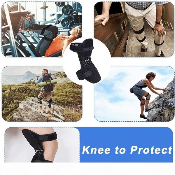 

qualityholady breathable joint support knee pads recovery brace - non-slip pain relief knee lift leg band - protective sports knee stab