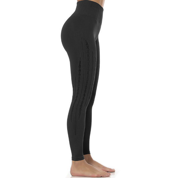 

yoga outfits huan wei wholesale women mesh breathable slim fit jogging pants fitness, White;red