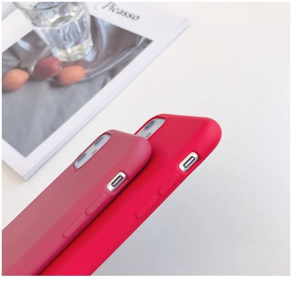 

original liquid sile phone case for iphone 11 pro xr xs x max 6 6s 7 8 plus se2 soft rubb jllura