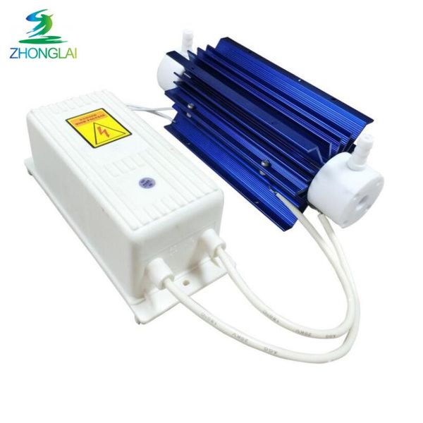 

10g/h water air cooling ozone tube ozone generator and power supply 100w 225mm