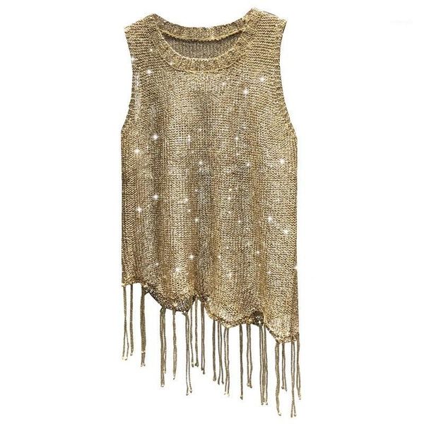 

fashion jazz dance costume knitted tank women fringe festival outfit sleeveless pole dance clothing european clothes dcc5041, Black;red