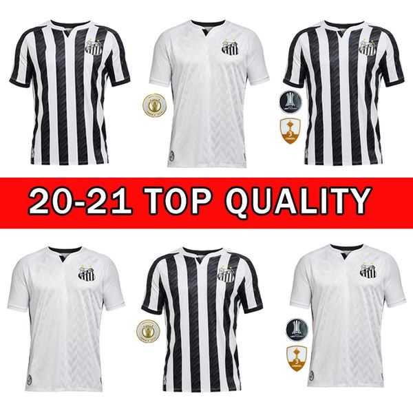 

2021 santos fc soccer jerseys raniel jorge veríssimo alison jobson carlos sánchez marinho home away 20 21 football shirt, Black;yellow