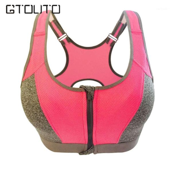 

gym clothing sport fitness women bras sports woman yoga shirt women's and jogging running zipper 66201, White;black