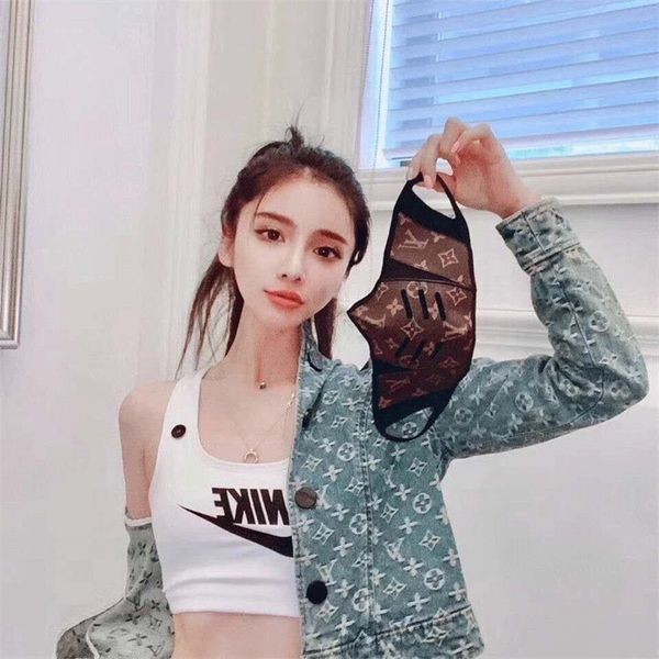 

protective cloth cotton masks reusable fashion brand leather wholesale high-quality designer face mask box man woman aahq3g7