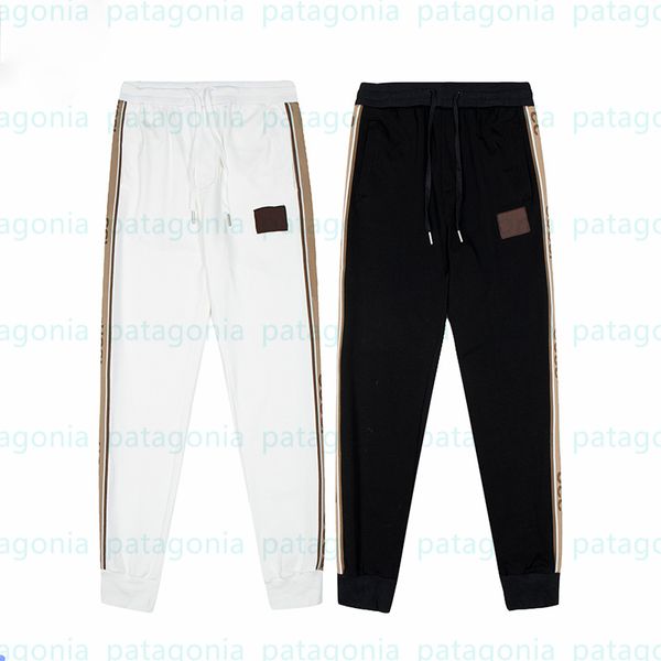 

designer mens sport pants men tracksuit bottoms man joggers running pant size m-2xl, Black