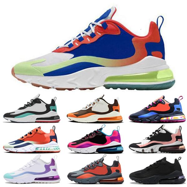 

new dusk purple react men running shoes women grey orange bleached coral mens bright violet trainer sports sneakers shoes 36-45