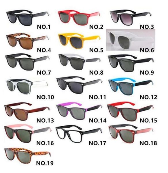 

2021brand sunglasses vintage pilot wayfarer sun glasses bans uv400 men women ben glass bain lenses with case, White;black