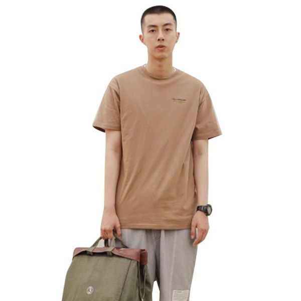 

plain 100% cotton short sleeve round neck t-shirt a basic printed short sleeve in a solid color is a must-have, White;black