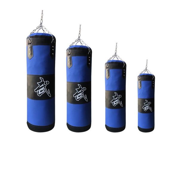 

60cm/80cm/100cm/120cm blue hanging oxford cloth sandbag fitness taekwondo sandbag w4-240