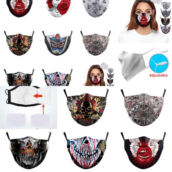 

flower printed masks mask skull fabric aztec face protective pm 2.5 dust mouth cover wash qlz8qlz8 qksa