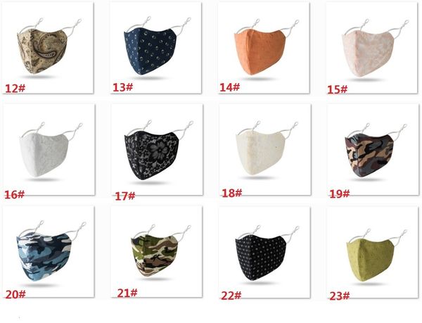 

262pprotect women flower men printed camouflage breathable face mouth masks for design mask 23 styles choose xhh9-3061outletu64c