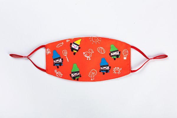 

factorysmyvcotton fashion children's masks new designer masks multicolor cartoon pattern masks adjustable