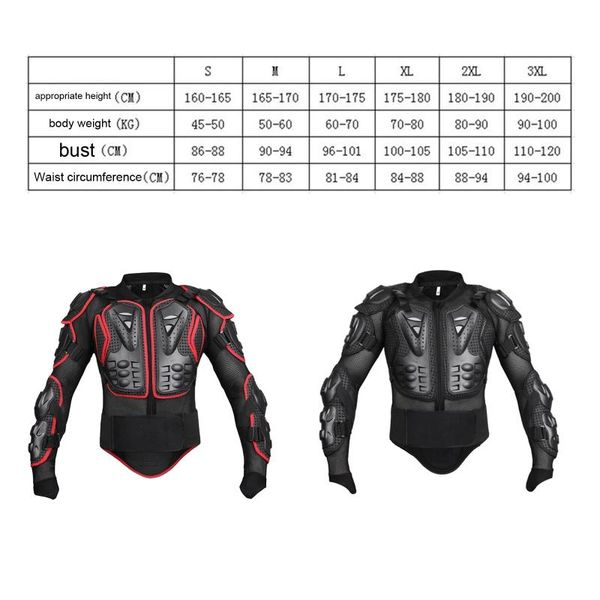 

motorcycle dirt bike body armor protective gear chest back protector u90c