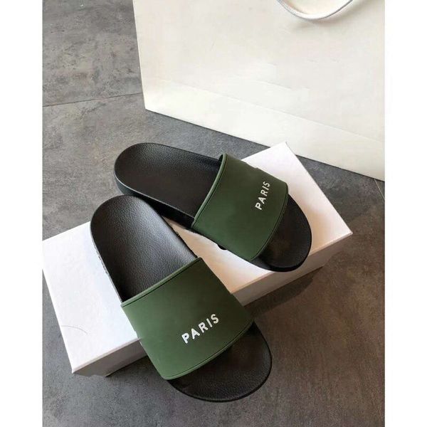 

2021 spring summer shoes fashion flat heel sandals word cool slippers casual shoes streetwear ladies flat slippers, Black