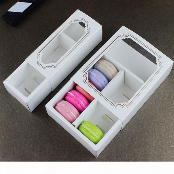 

window macaron boxe,cake box,gift box 10 20 30pcs