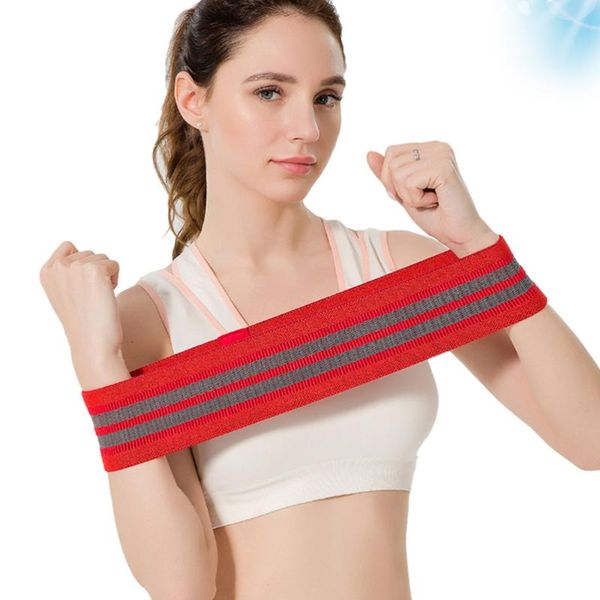 

resistance bands hip elastic band anti loop exercise strap for stretching size red