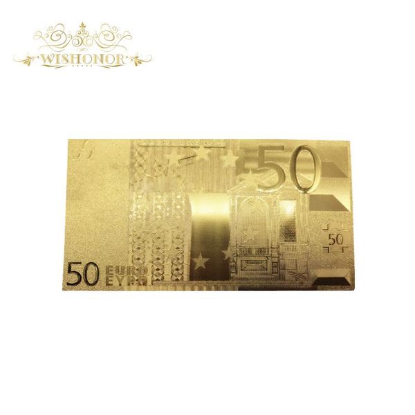 

оптовая цена для евро банкнота 10 евро gold banknote в 24k gold foil paper money для подарков wmtbqj