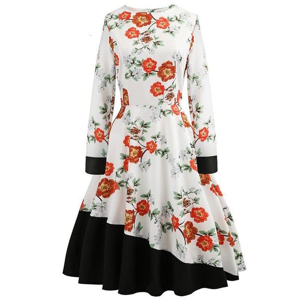 

good fabric 2021 new design women dress vintage party korean knitted asymmetric kawaii work new gothic office 50237, Black;gray