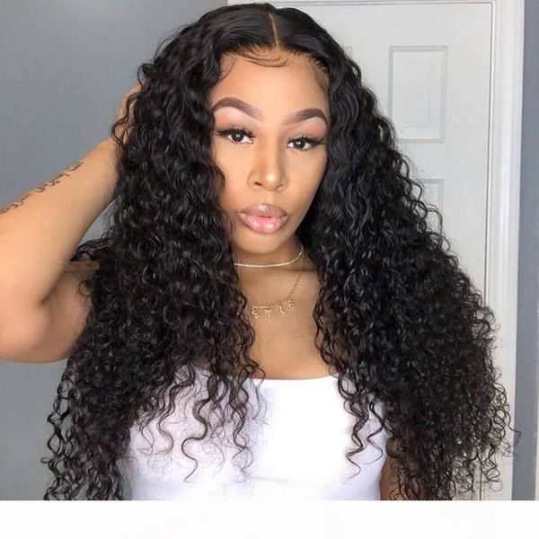 

brazilian pre plucked curly wave 360 swiss lace human hair wigs with natural hairline unprocessed remy hair for black women 8~24 inches, Black;brown