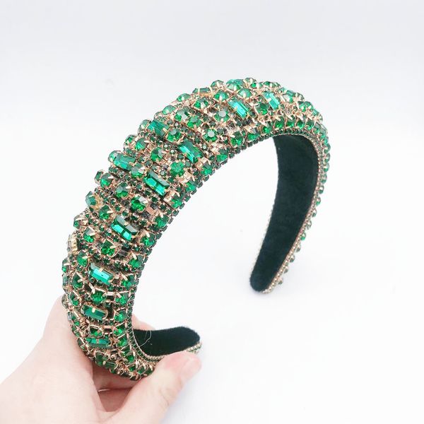 

великолепные барочные волосы для волос невеста богемия свадьба свадебные мягкие кристаллы кристаллы короны преувеличивания преувеличенные ст, Silver