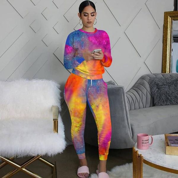 

yiciya 2021 print two piece set women 2 piece set women outfits long sleeve tracksuits two pieces sets fall clothes for female, Gray