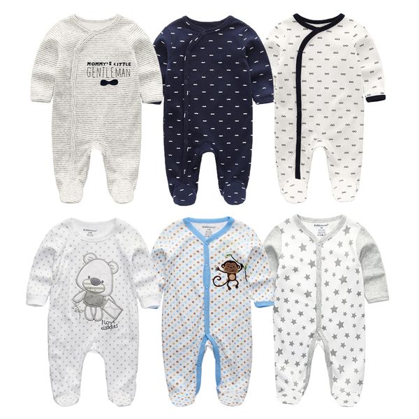 

long sleeve baby girl clothes bodysuits 0-12m cotton baby boy clothes newborn jumpsuit roupa de bebe winter fall 201028, Blue