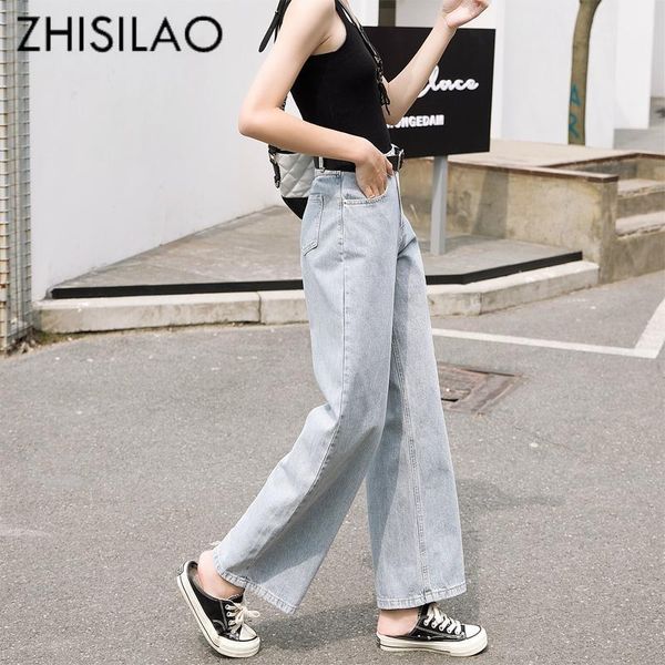 

fashion jeans women plus size vintage boyfriends jeans maxi straight mujer loose wide leg retro 2019 denim pants1, Blue