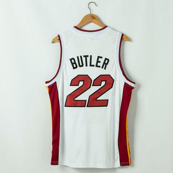 

2021 new basketball jersey 22 butler 5 color size s-xxl, Black;red