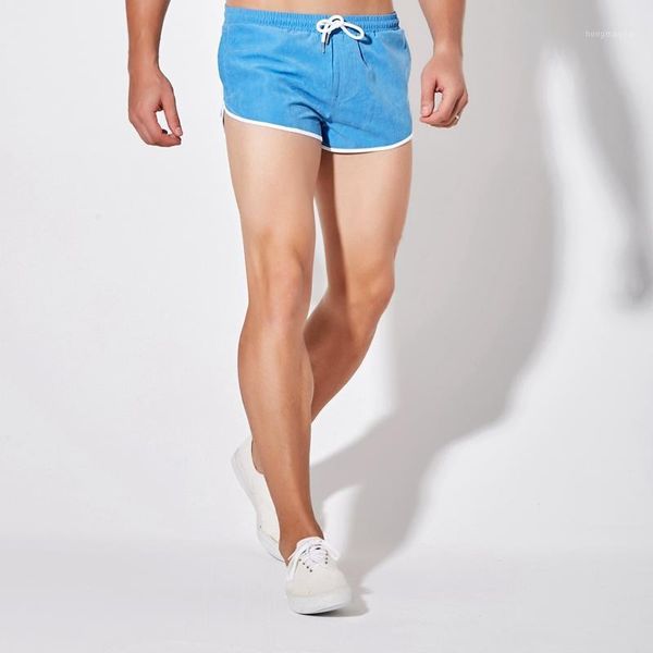 

size s-2xl men's beach shorts men summer swimming shorts beach pants quick dry swim running gym man plus size trunks1, White;black