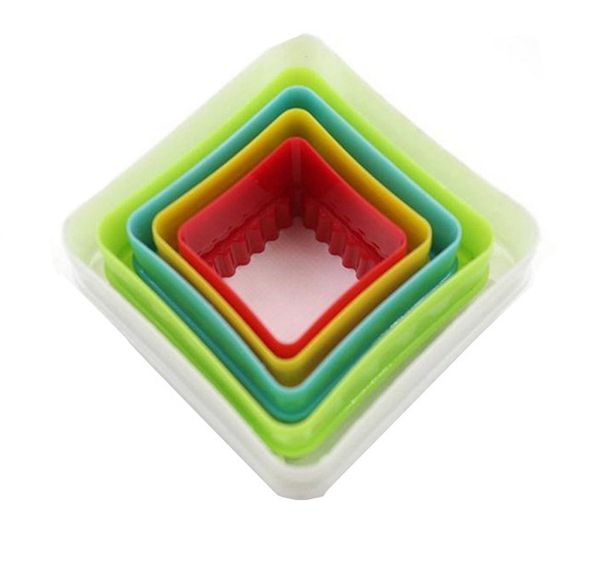 

us6j8u multi cookie cutter set plastic size cookies different shape colorful biscuit cutters mousse mold 5 n
