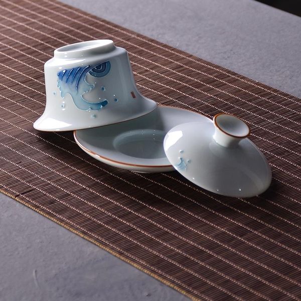 

tangpin ceramic gaiwan teacup фарфор chawan chinese kung fu часовой программной программы 150 мл танпин керамический офис bbyyxl