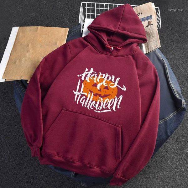 

womens loose fleece hoodies halloween printed pocket casual long sleeve sweatshirt daily autumn pullovers sweatshirts1, Black