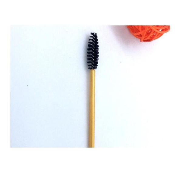 

100 pcs disposable eyelash brush one-off mini golden rod eyelash brush eyelash mascara applicator wands makeup brus qylxqj