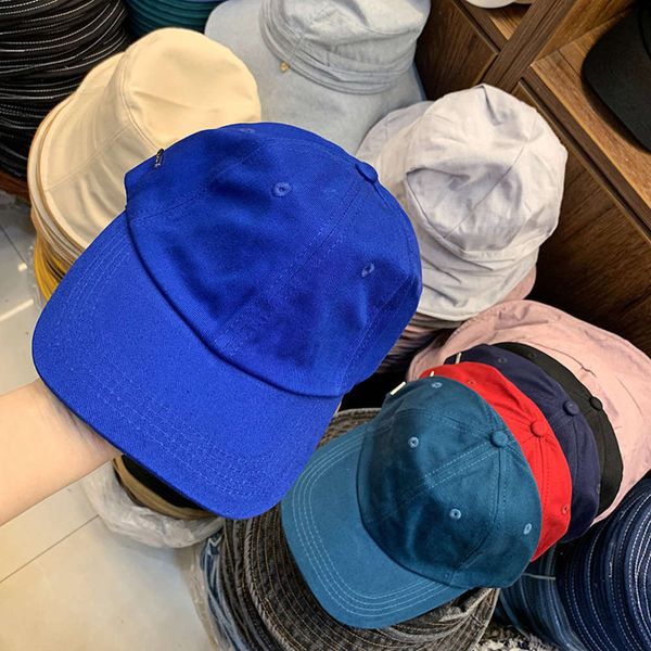 

cap the classic baseball men women south korea can be adjusted for leisure travel in spring and summer, Blue;gray
