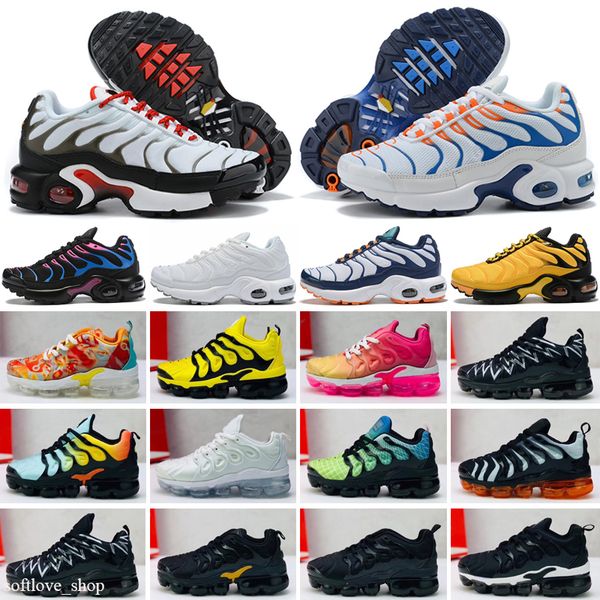 

2021 tn plus kids shoes breathe children boy girl young sneakers, Black