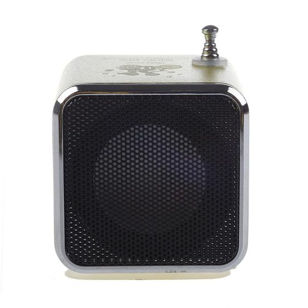 

td-v26 portable mini digital speaker with micro sd / tf / usb /fm (green
