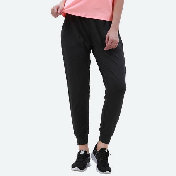 

running pants women casual outdoor sports jogging loose nine-point gym yoga fitness sportswear training workout trousers1, Black;blue