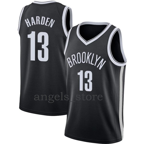 

2021 new basketball jersey brooklyn net james 13 harden kevin mens 7 durant kyrie 72 biggie irving black, Black;red